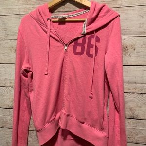 Pink Zip Up Hoodie